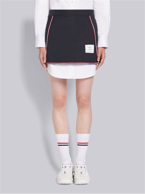 Short skirt with logo THOM BROWNE | FJK086AF0197415